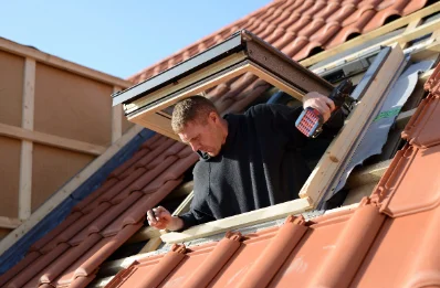 Pose de fenêtres de toit Velux à Rollot